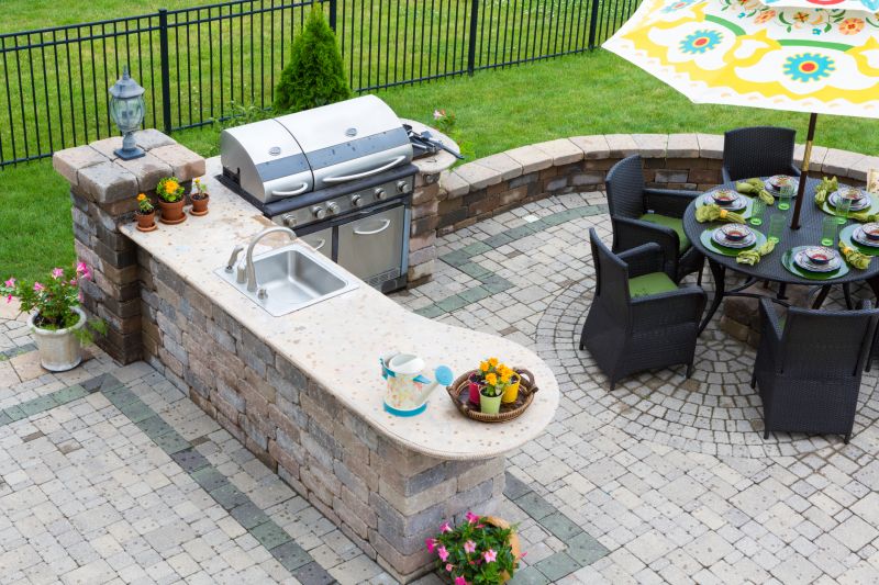 Outdoor Granite Bar